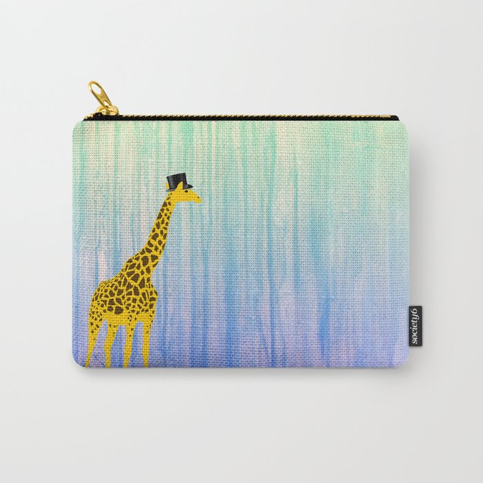 Dapper Giraffe Carry-All Pouch