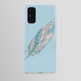 Feather with Patterns Android Case