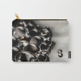 Grey Little Globules Carry-All Pouch