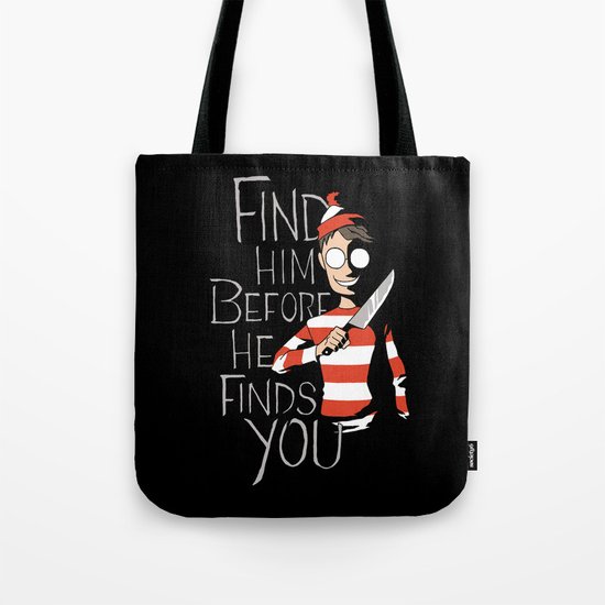 Hiding in the Dark Tote Bag
