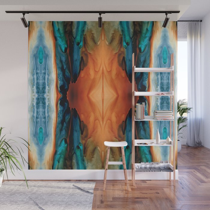 The Great Spirit - Abstract Art By Sharon Cummings Wall Mural