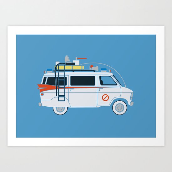 Ecto Van-1 Art Print