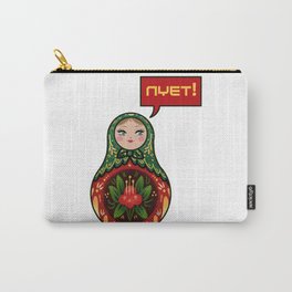 Russian Doll NYET! Carry-All Pouch