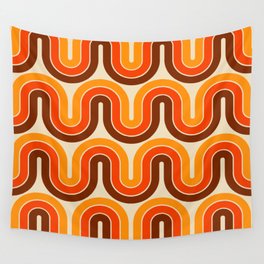 70s Retro Vintage Style 821 Autumn Wall Tapestry