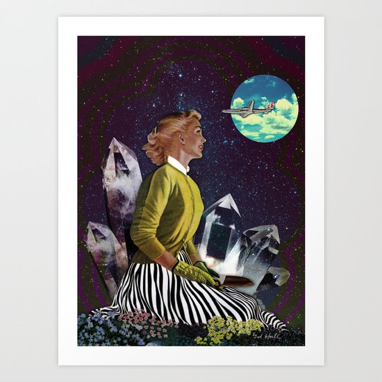 Gardening Art Print
