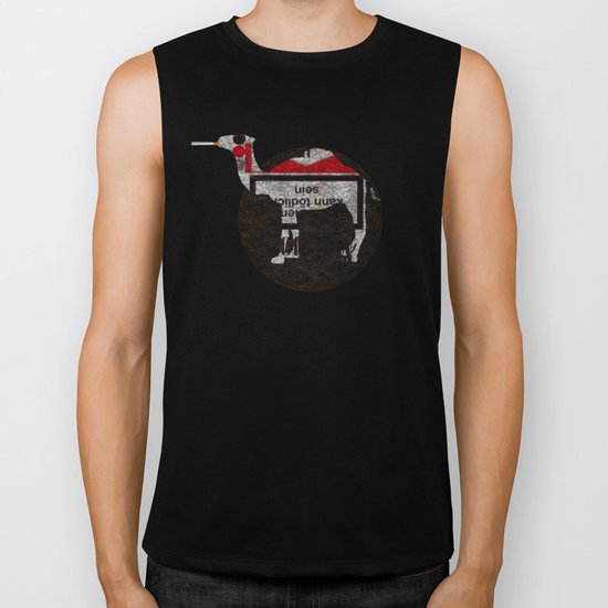 Camel Collage 2 Biker Tank