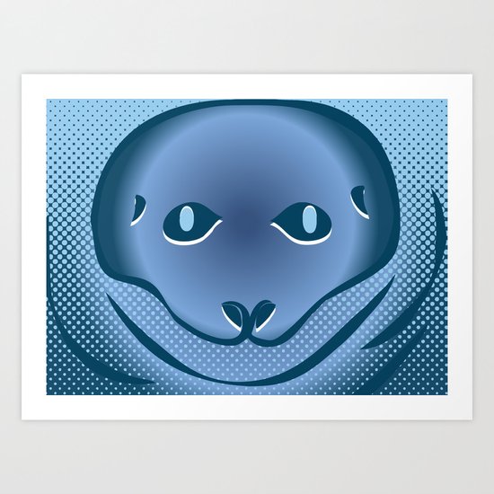 Lich-N-Seal Art Print