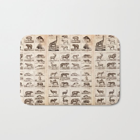Animals Bath Mat
