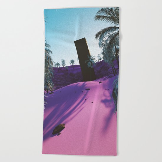 Palm King Beach Towel