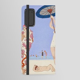 At the Beach (1920) Android Wallet Case