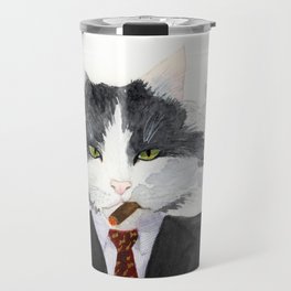 The Successful Entrepreneur (The Fat Cat) Travel Mug