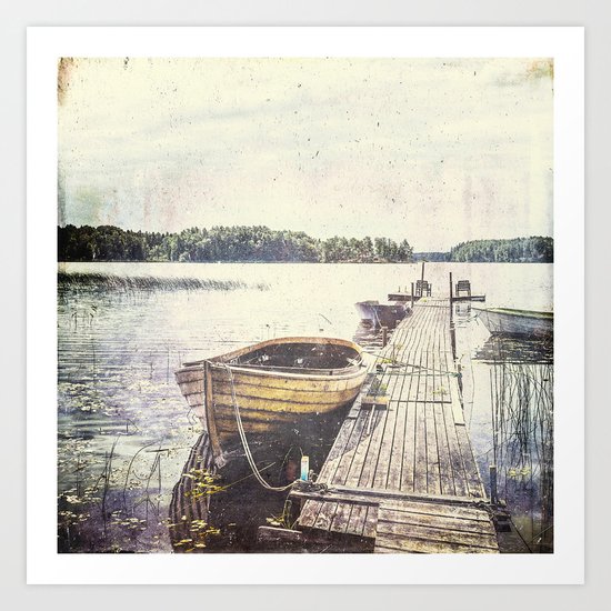 Boaty Art Print