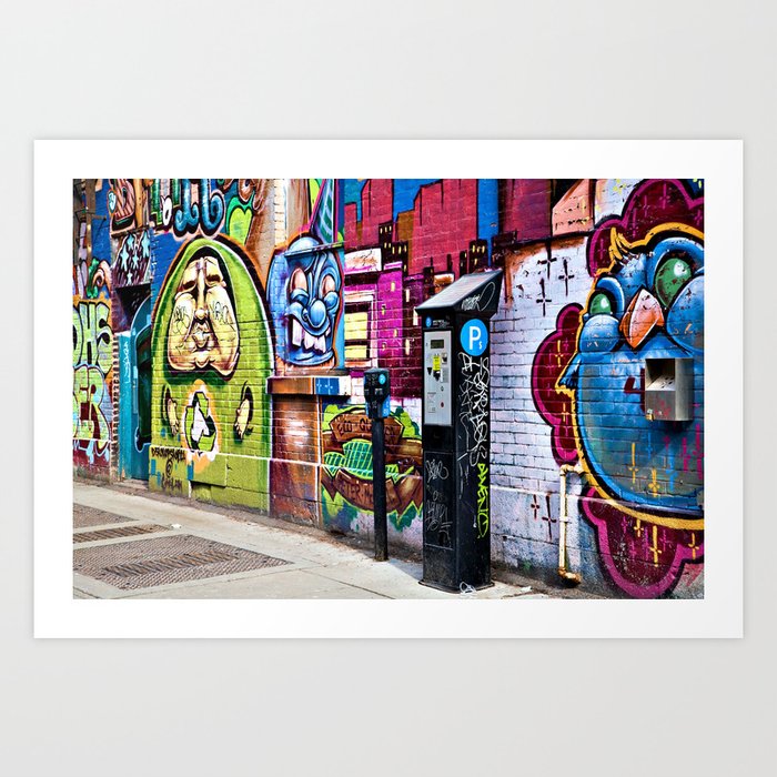 Street Art Art Print