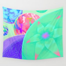 The Planets of the Layerverse Wall Tapestry