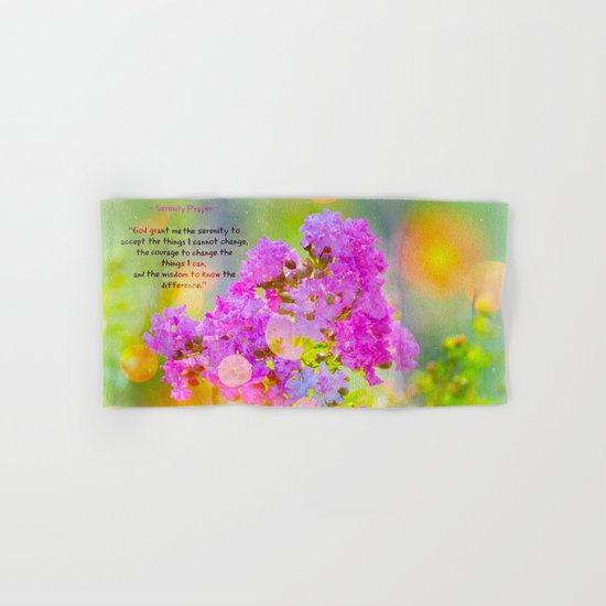 Serenity Prayer - II Hand & Bath Towel