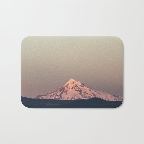 Mountain Sunset Bath Mat
