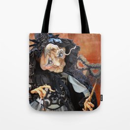 Rucus Studio Late to the Party - Pumpkin Lady Tote Bag