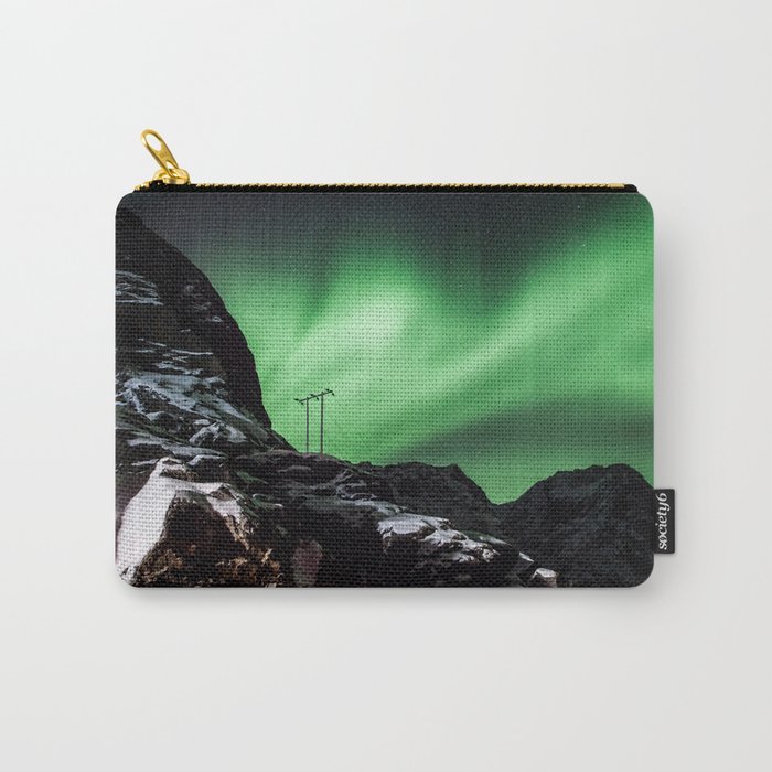 Aurora in Lofoten, Norway (II) Carry-All Pouch