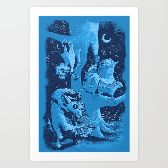Children of the Night Art Print