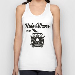 Ride The Waves Unisex Tank Top