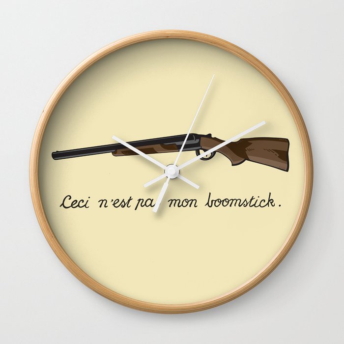 This is not my Boomstick Wall Clock