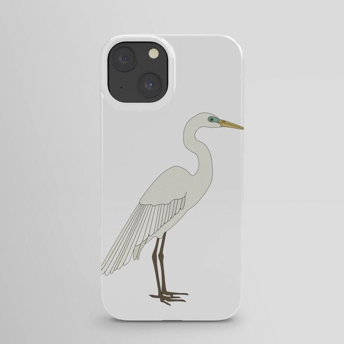 Heron bird iPhone Case