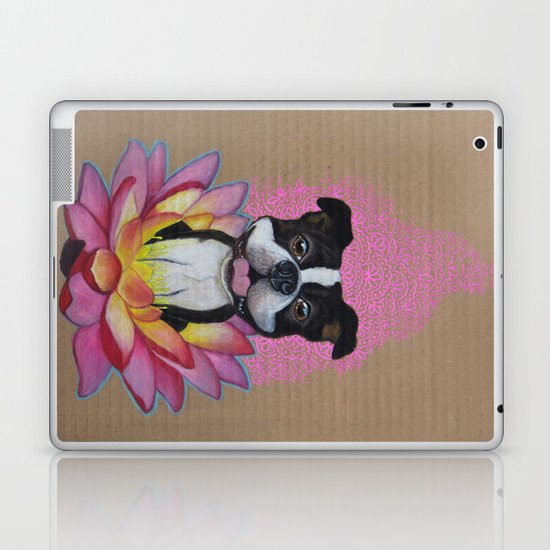 Zen Boston Terrier Laptop & iPad Skin