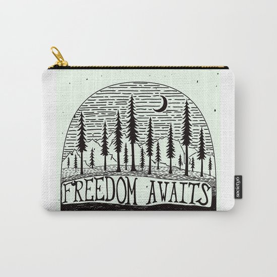 Freedom Awaits Carry-All Pouch