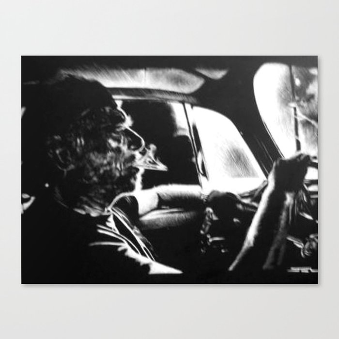 Bukowski's Sunday Drive Canvas Print