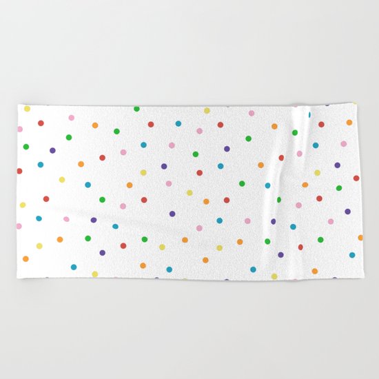 Candy Repeat Beach Towel