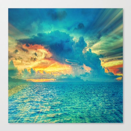 Summer vibes Canvas Print