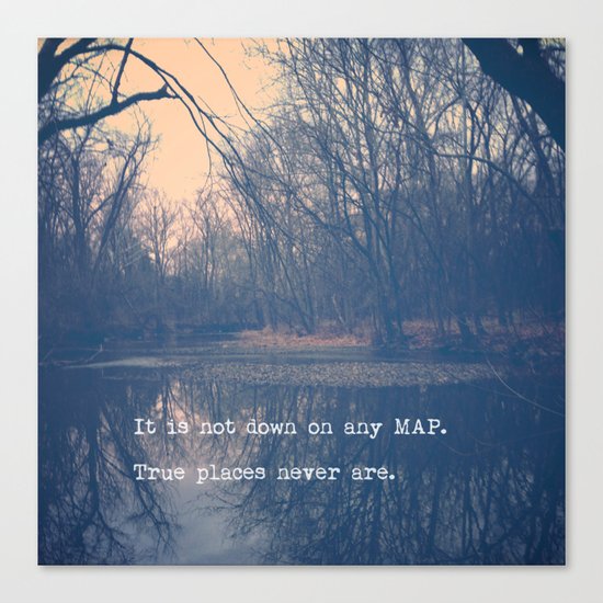 True Places Canvas Print