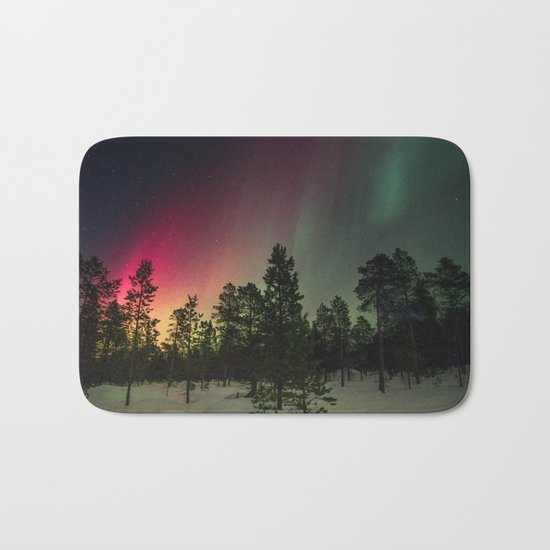Northern Lights Bath Mat