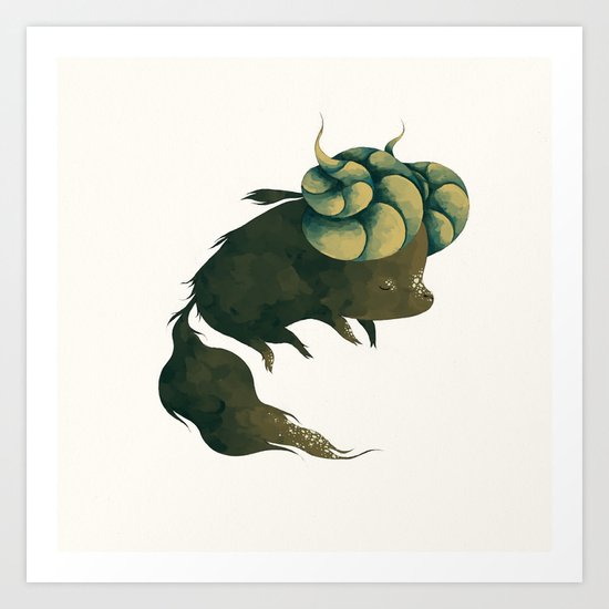 le noireau Art Print