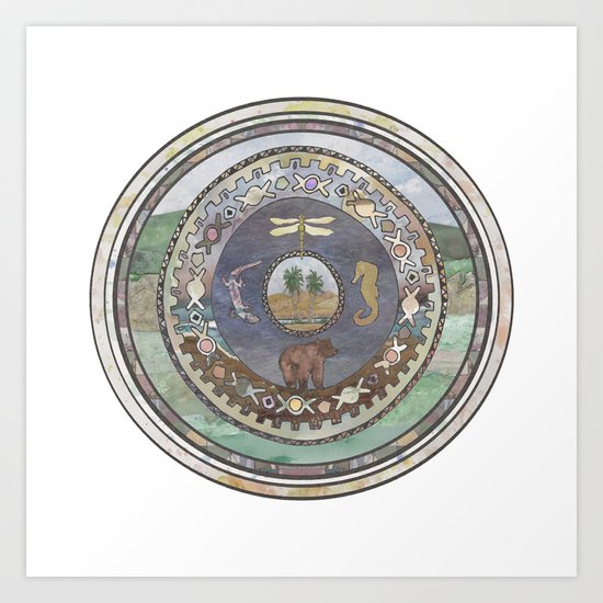 Journey Inwards Art Print