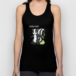 Skunk - It Wasn't Me Unisex Tank Top