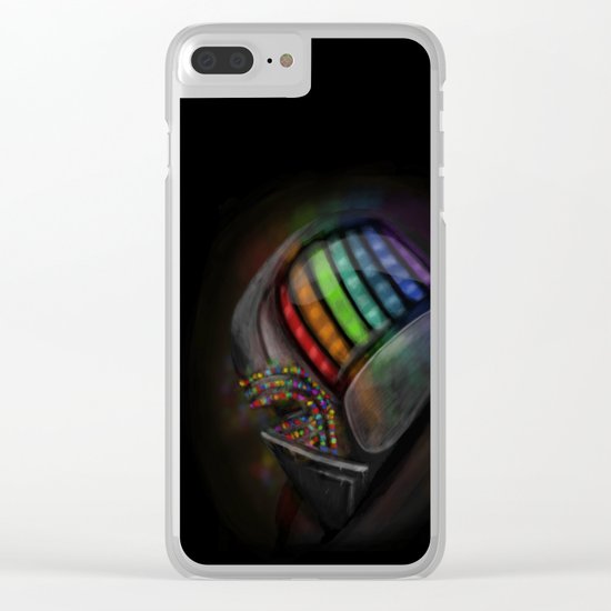 Daft Ren Clear iPhone Case