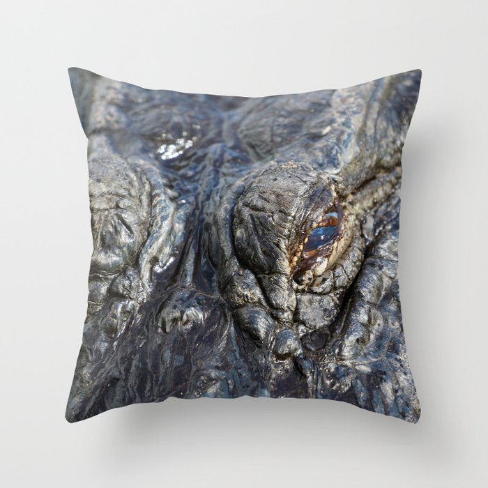 Alligator throw pillow best sale