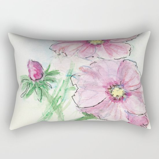 Minute Waltz Rectangular Pillow