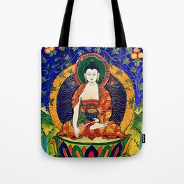 Medicine Buddha Tote Bag
