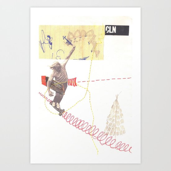 "going nowhere fast" Art Print