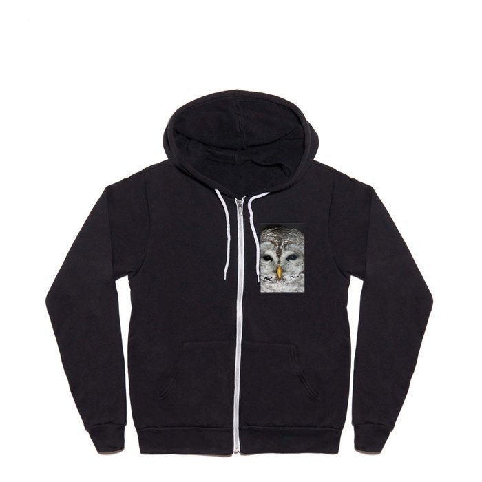 Barred Owl Full Zip Hoodie