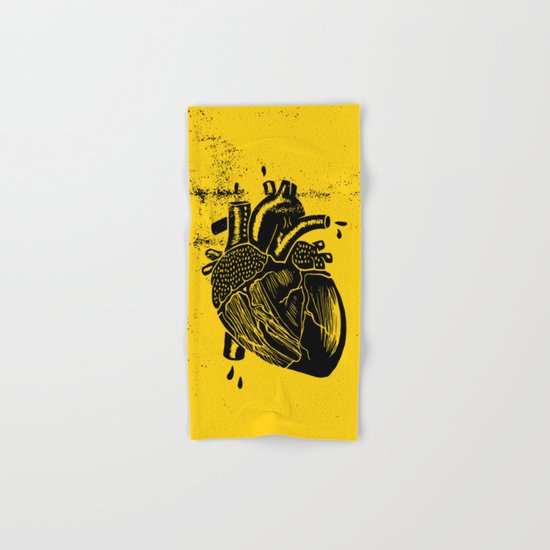 heart Hand & Bath Towel
