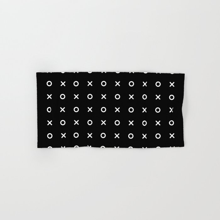 X O Hand Bath Towel by Modern Home Society6