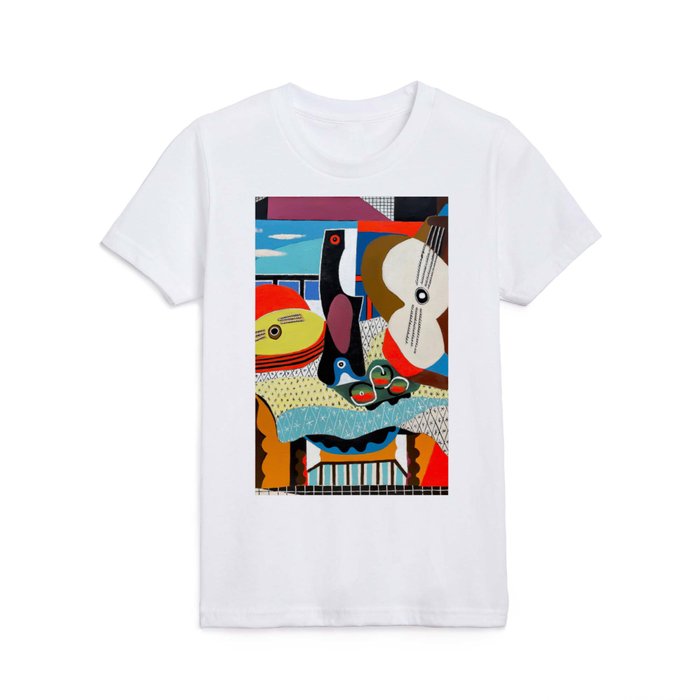 Picasso - Mandolin and Guitar (Mandoline et guitare) 1924 Artwork Kids T Shirt