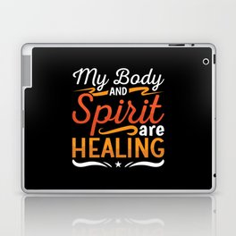 Mental Health My Body And Spirit Anxie Anxiety Laptop Skin