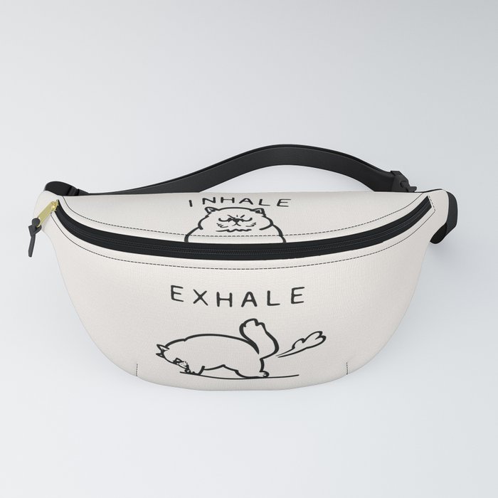 Inhale Exhale Persian Cat Fanny Pack