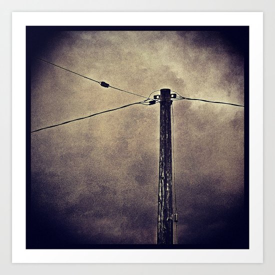 'CONNECT' Art Print