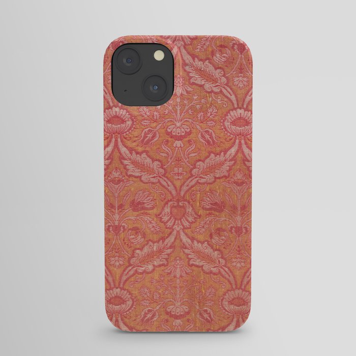 Vintage Pink Floral iPhone Case