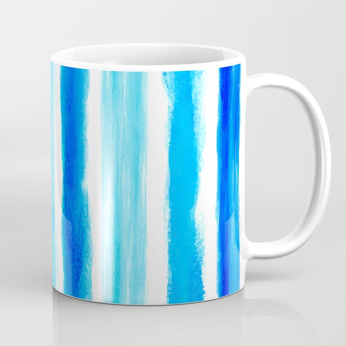 Laird Blue Stripes Coffee Mug
